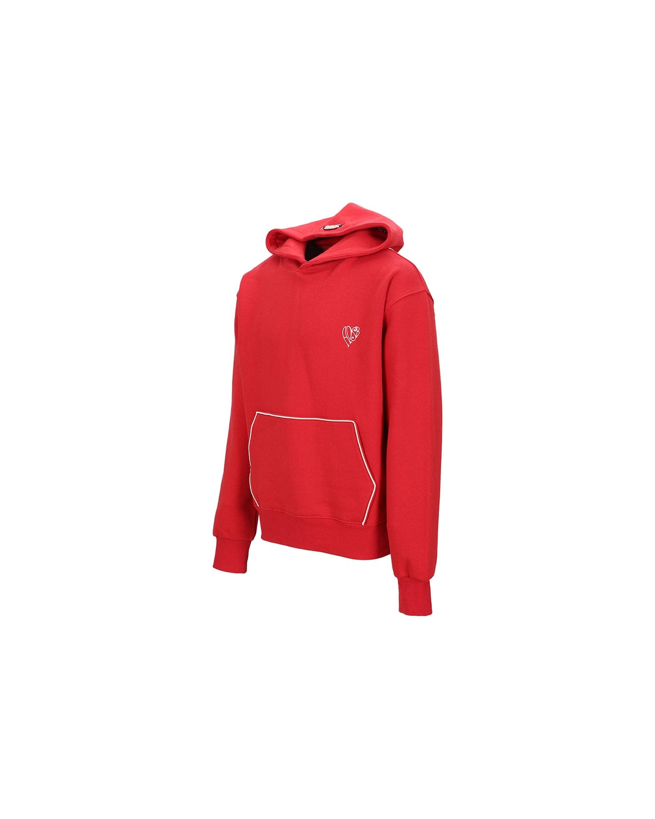 Andersson Bell (ESSENTIAL) UNISEX ADSB HEART HOODIE atb1040u(RED)