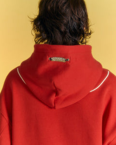 Andersson Bell (ESSENTIAL) UNISEX ADSB HEART HOODIE atb1040u(RED)