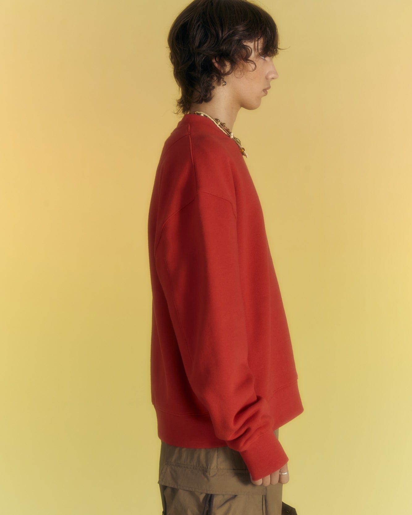 Andersson Bell (ESSENTIAL) UNISEX ADSB HEART SWEATSHIRTS atb1039u(RED)