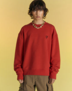 Andersson Bell (ESSENTIAL) UNISEX ADSB HEART SWEATSHIRTS atb1039u(RED)