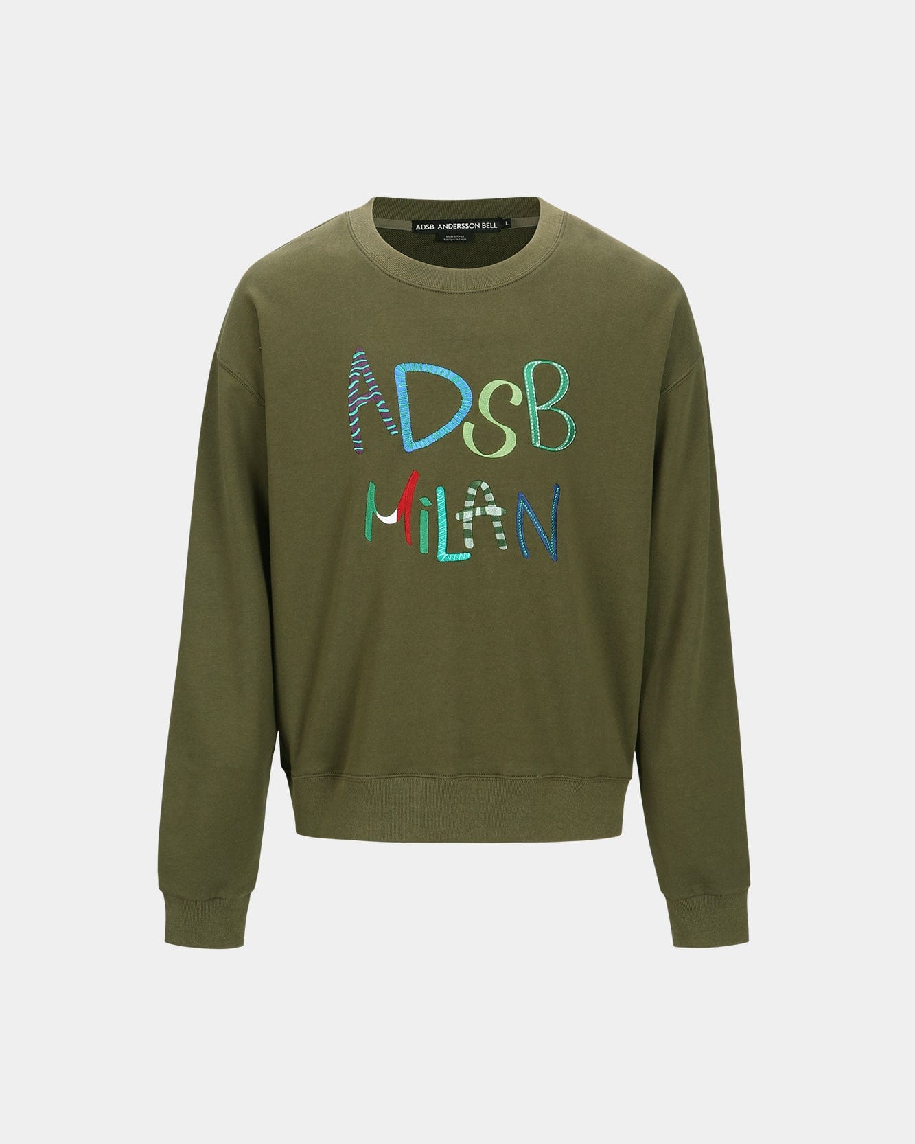 ESSENTIAL) UNISEX ADSB MILAN EMBROIDERY SWEATSHIRTS atb1149u