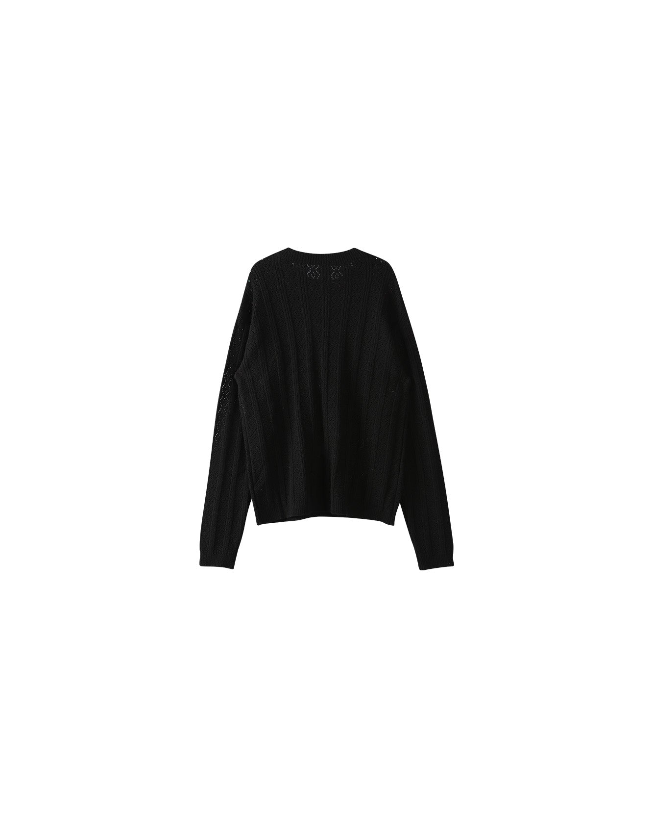 Andersson Bell (ESSENTIAL)UNISEX DRAGON SUMMER CREW-NECK SWEATER atb1041u(BLACK)