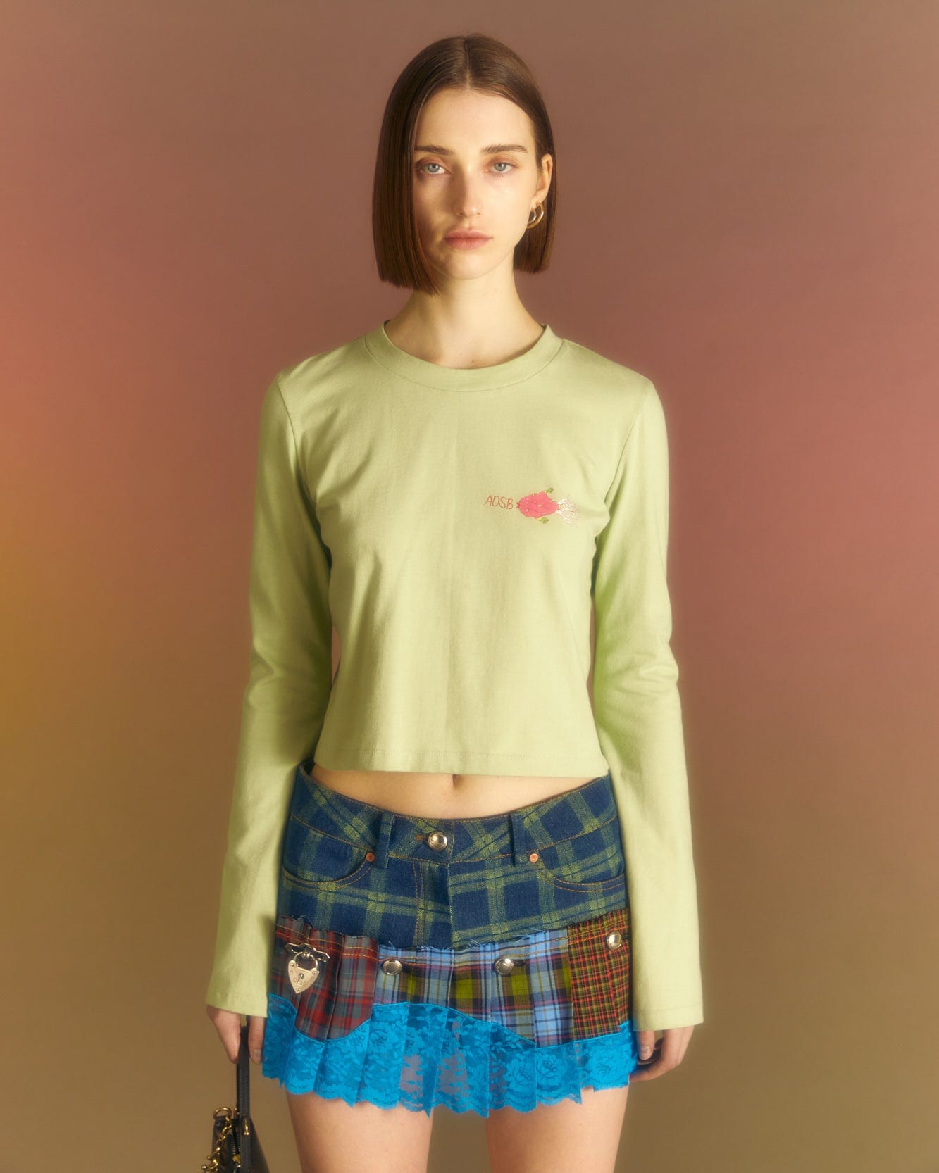 Andersson Bell (ESSENTIAL) (WOMEN) CRAZY FISH T-SHIRTS atb1004w(GREEN)