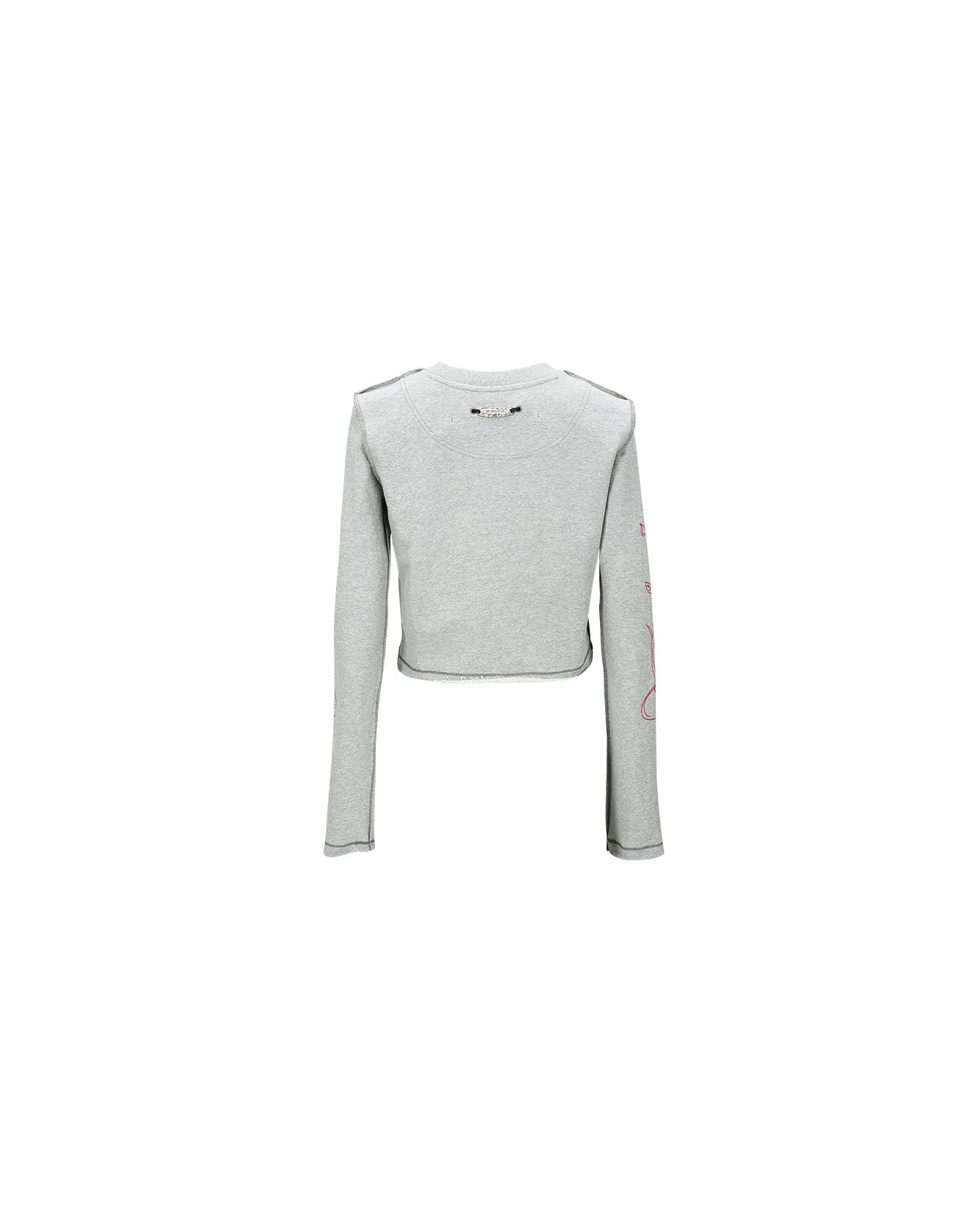 Andersson Bell (ESSENTIAL) (WOMEN) CRAZY FLOWER T-SHIRTS atb1003w(GREY)