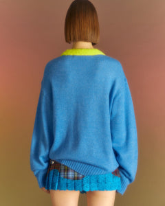Andersson Bell (ESSENTIAL) (WOMEN) HEART ADSB SWEATER atb1005w(BLUE)