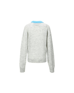 Andersson Bell (ESSENTIAL) (WOMEN) HEART ADSB SWEATER atb1005w(GREY)