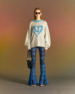 Andersson Bell (ESSENTIAL) (WOMEN) HEART ADSB SWEATER atb1005w(GREY)