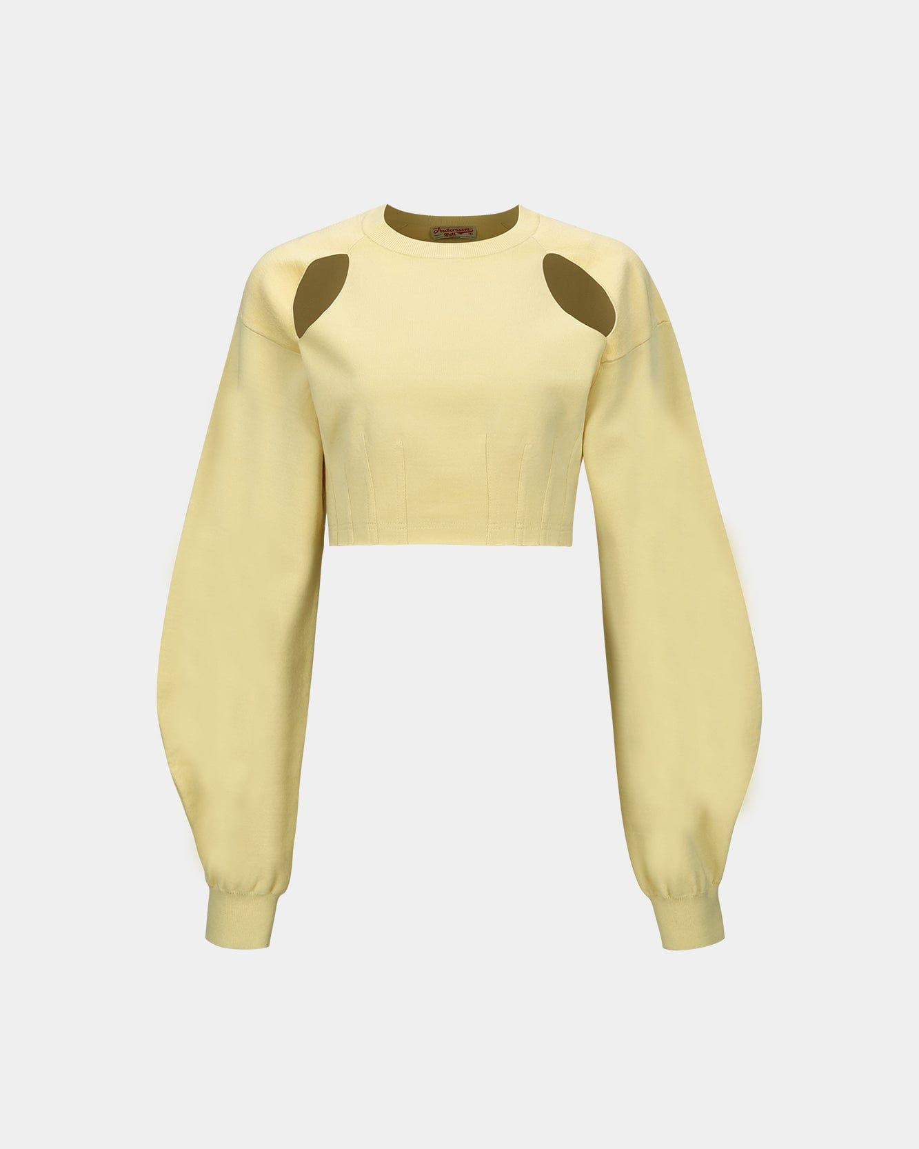 Andersson Bell (ESSENTIAL)(WOMEN) MINO SLIT KNIT PULL-OVER atb1122w(LEMON)