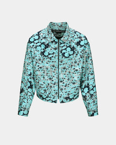 Andersson Bell FABRIAN FLOWER ZIP-UP JACKET awa587m(SKY BLUE)