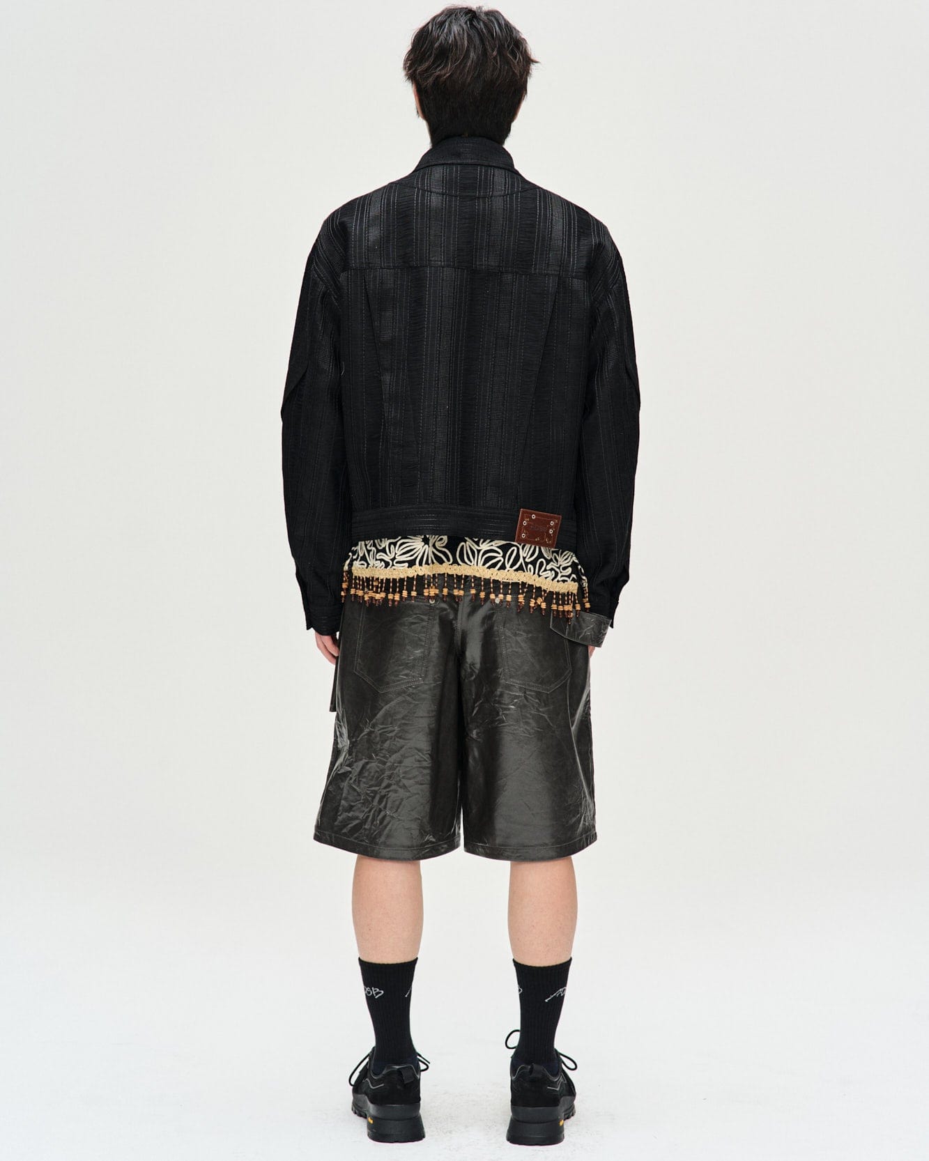 Andersson Bell FABRIAN SHEER ZIP-UP JACKET awa586m(BLACK)