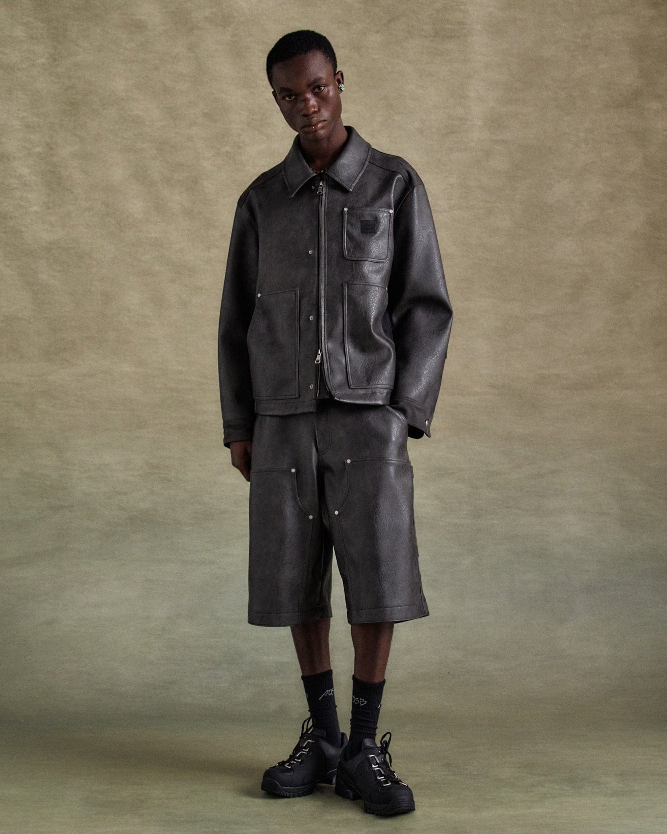 M*w様 95s archive Y's short fake leather M*w様 95s archive