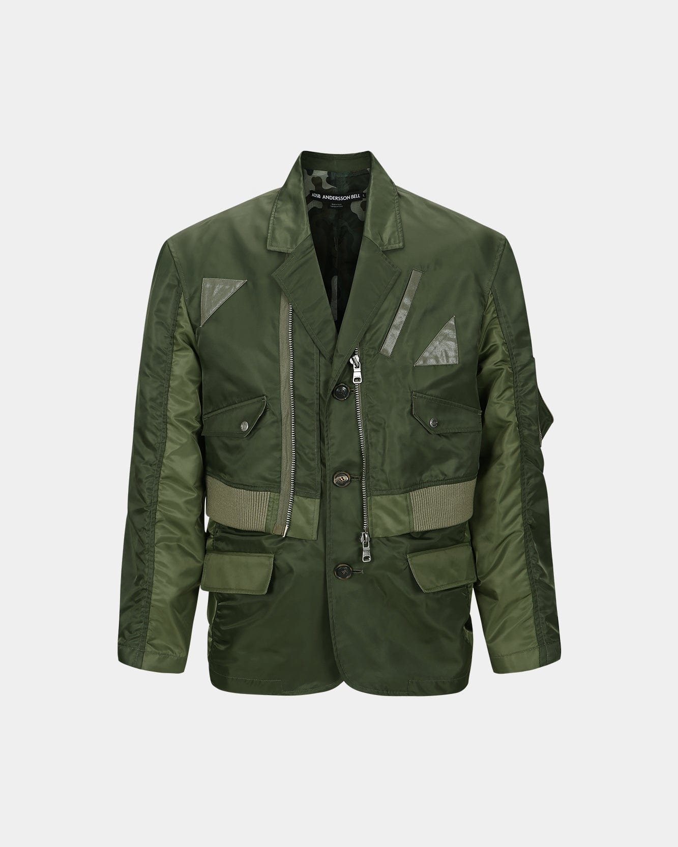 FLIGHT BOMBER BLAZER awa613m(KHAKI) – Andersson Bell