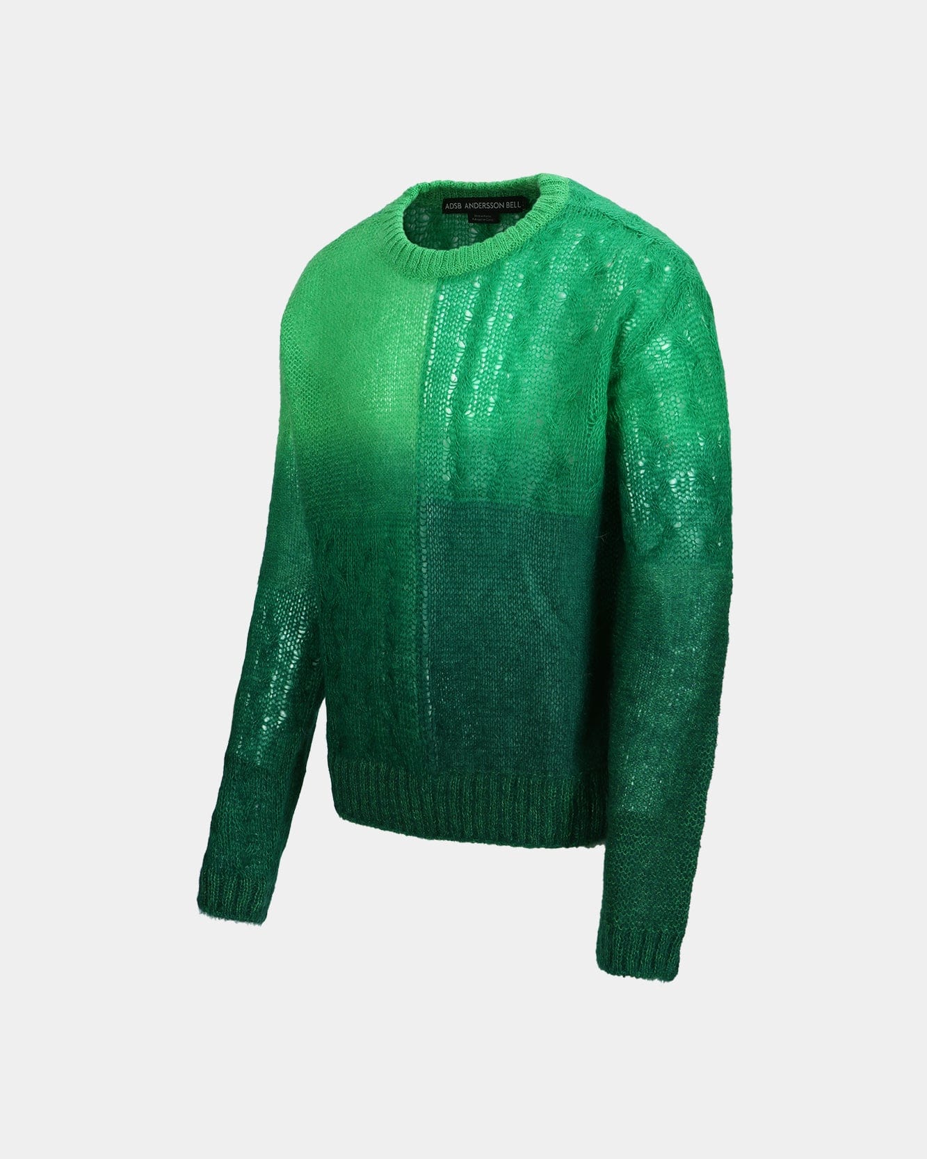 Andersson Bell FORESK MOHAIR CREW-NECK SWEATER atb1067m(GREEN)