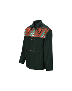 Andersson Bell FRANKT KNIT & WOOL HALF COAT awa565m(FOREST)