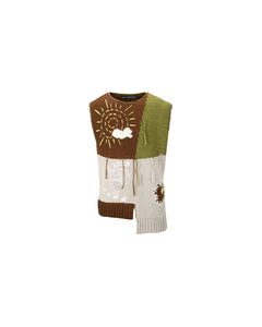 Andersson Bell FREAK ADSB WOOL VEST atb1029m(BROWN)