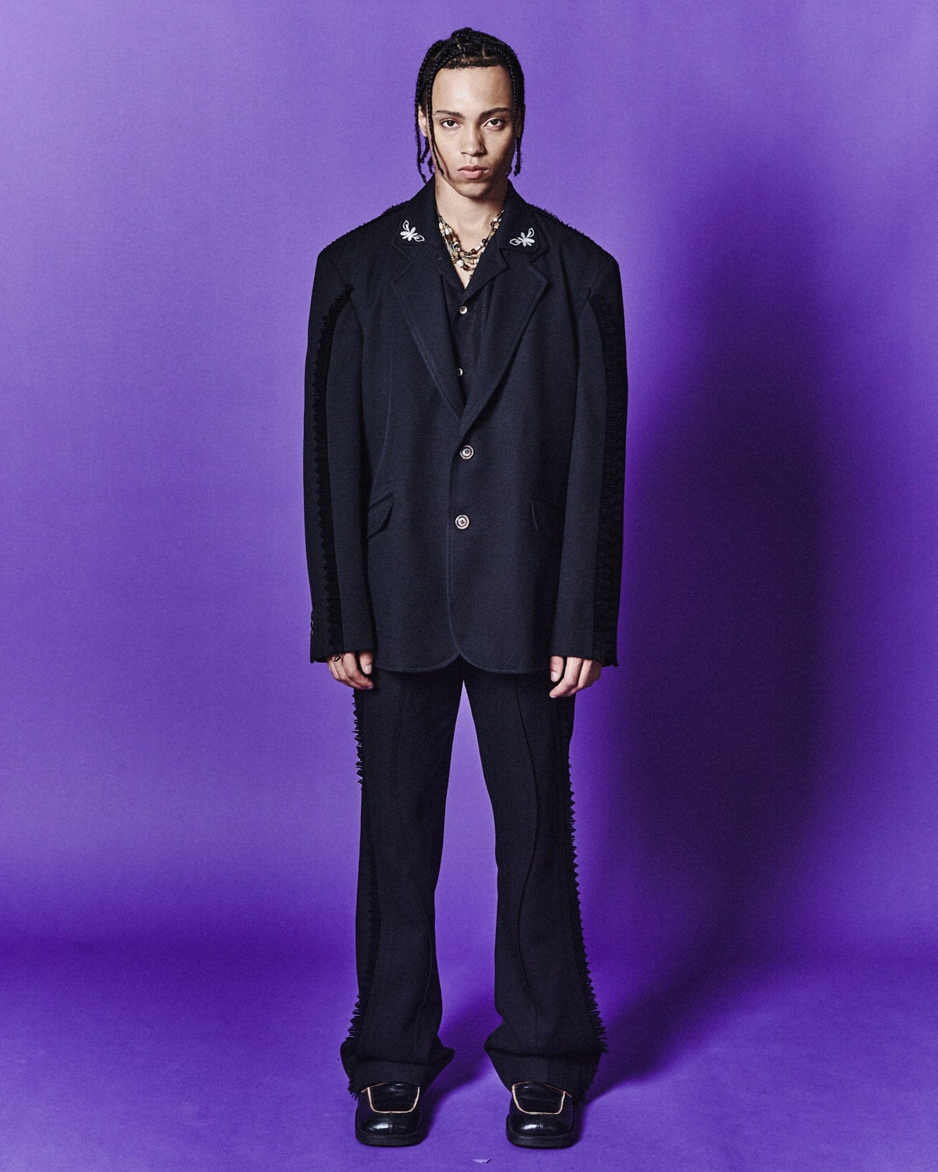 Andersson Bell HAMPTON WOOL JACKET awa590m(BLACK)