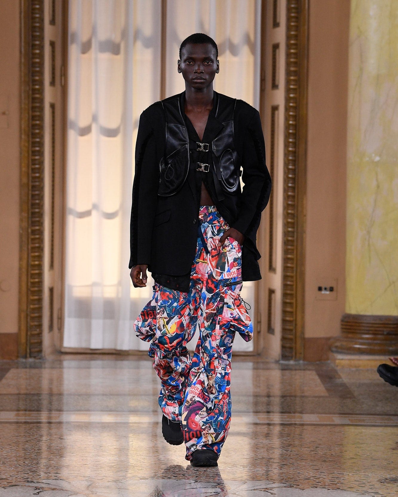 Andersson Bell HAMPTON WOOL JACKET awa590m(BLACK)