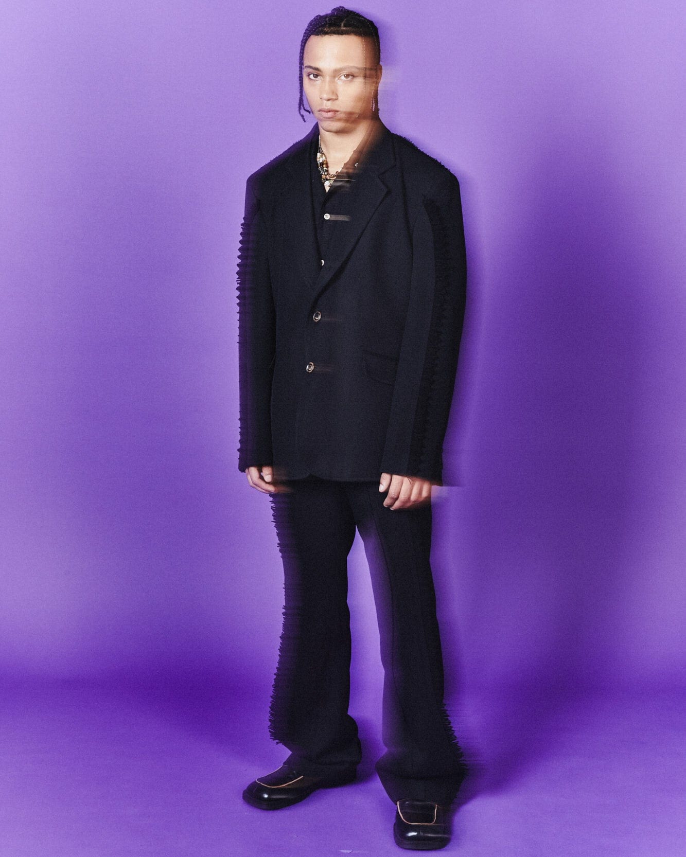 Andersson Bell HAMPTON WOOL JACKET awa590m(BLACK)