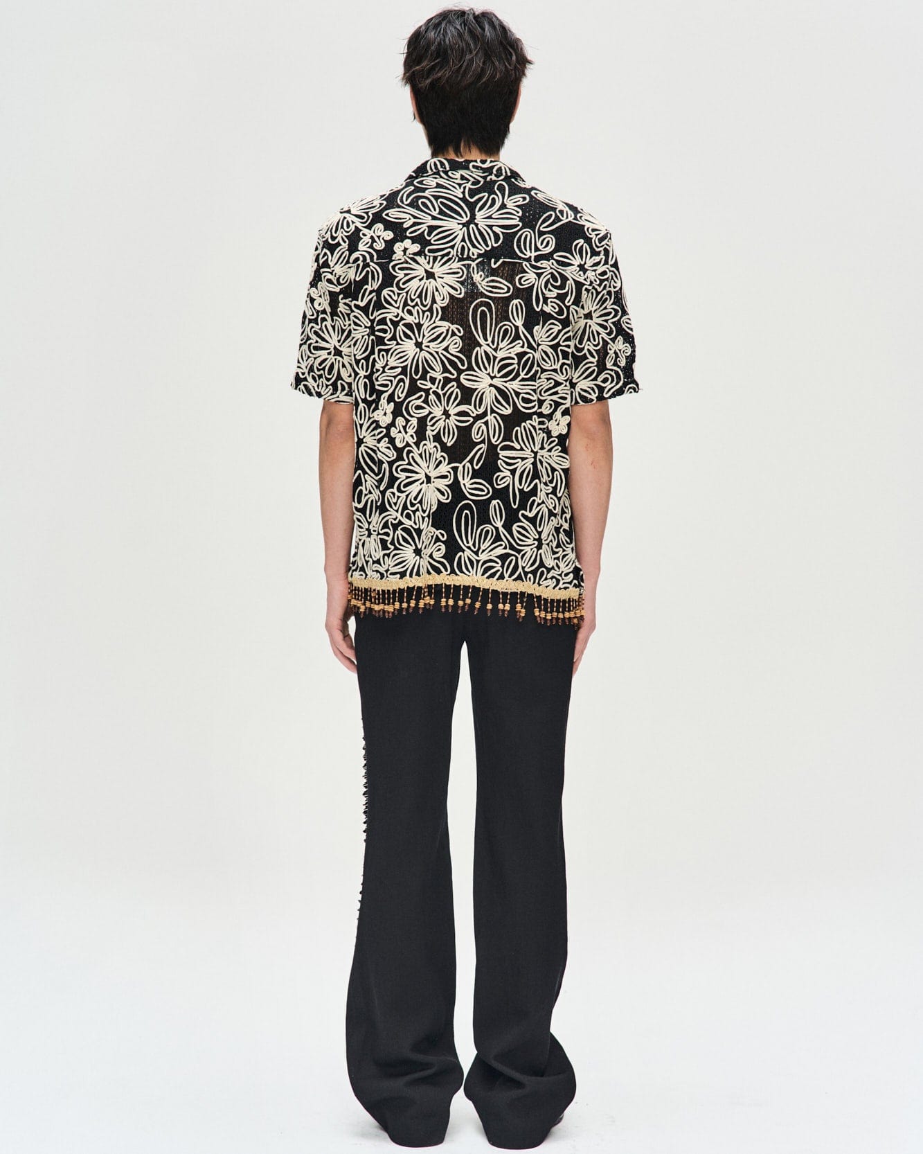 Andersson Bell HAMPTON WOOL TROUSERS apa700m(BLACK)