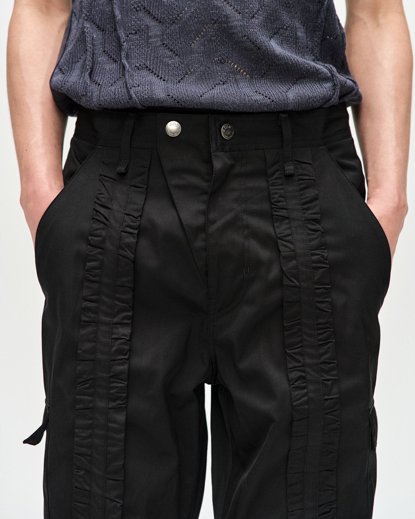 Andersson Bell KENLEY CARGO PANTS apa702m(BLACK)