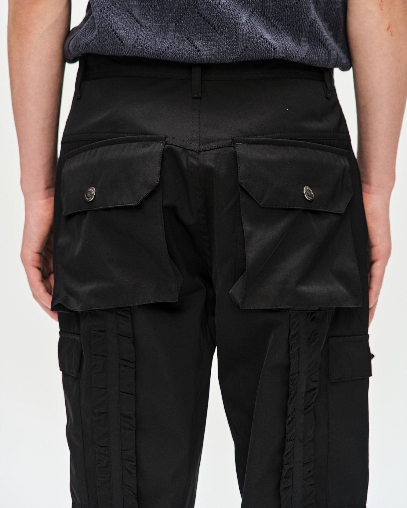 Andersson Bell KENLEY CARGO PANTS apa702m(BLACK)