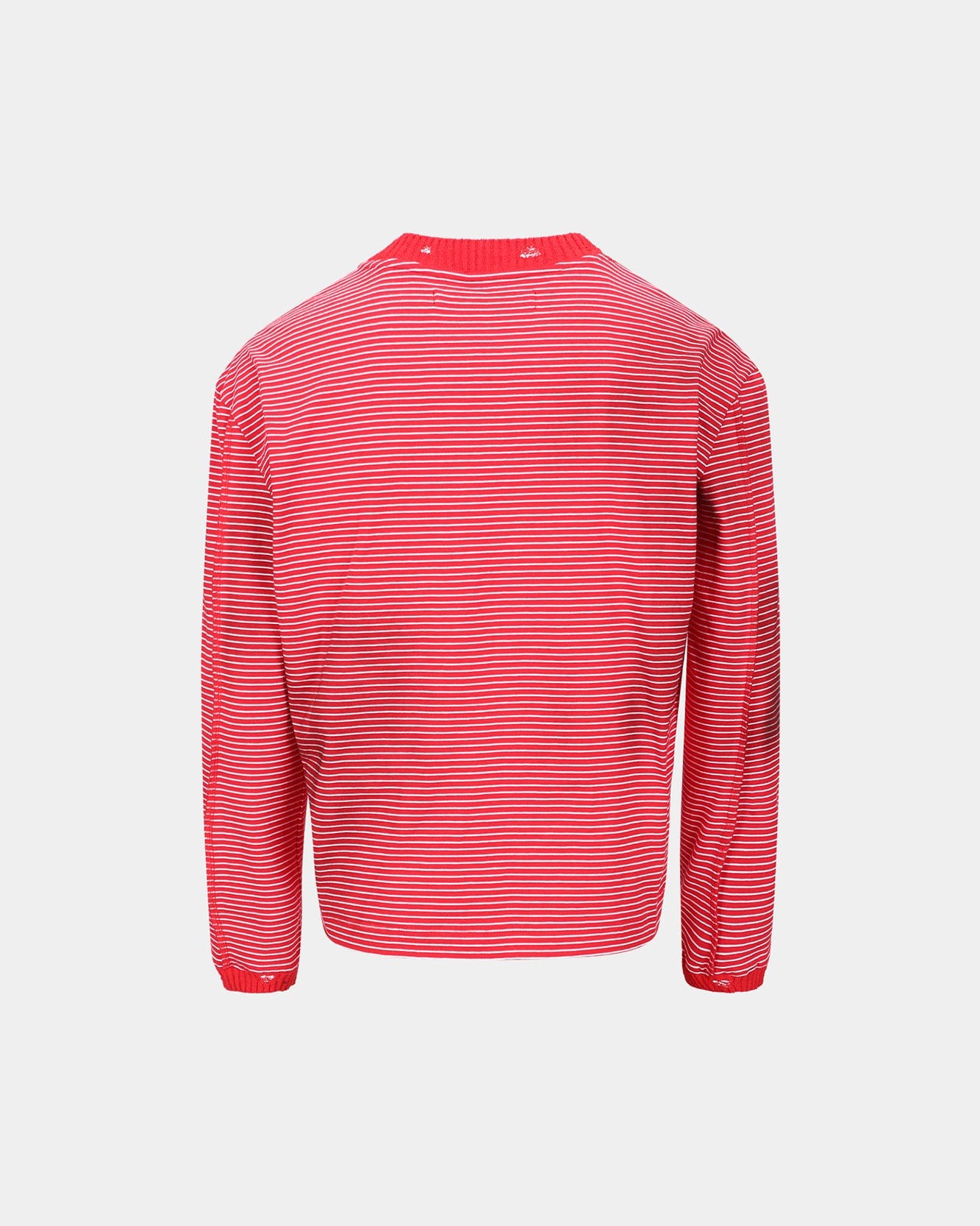 Andersson Bell KURT STRIPE L/S T-SHIRTS atb1247m(RED)