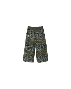 Andersson Bell LAKE BOUCLE SHORTS apa679m(BLACK/BEIGE)