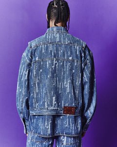 LAYERED DENIM JACKET awa580m(BLUE) – Andersson Bell