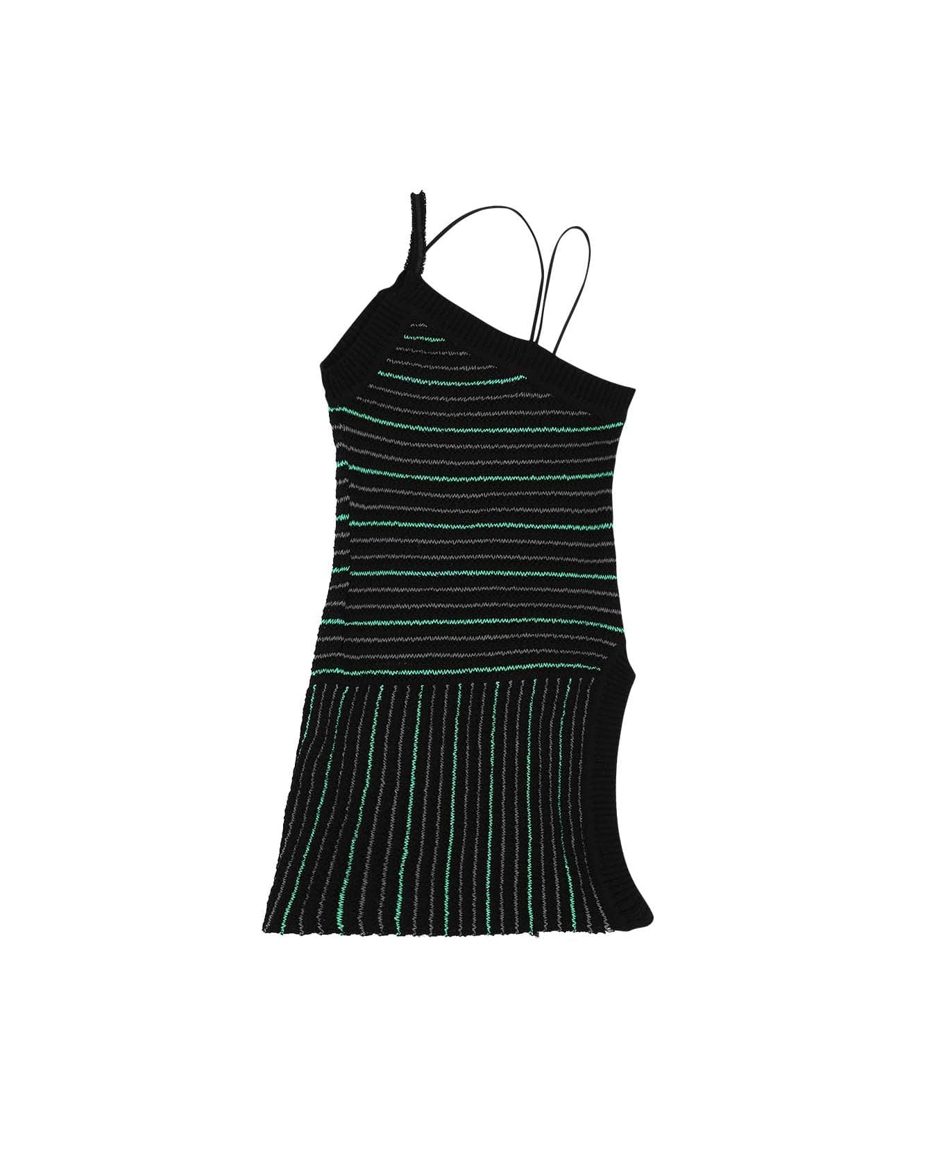 Andersson Bell LEAH CUT-OUT LONG TOP atb941w(BLACK)