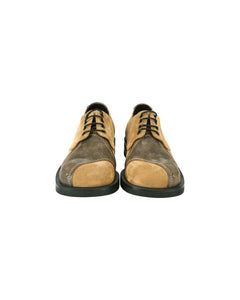 Andersson Bell LEUCHARS SQUARE TOE DERBY SHOES aaa345m(BEIGE)