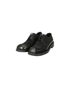 Andersson Bell LEUCHARS SQUARE TOE DERBY SHOES aaa345m(BLACK)