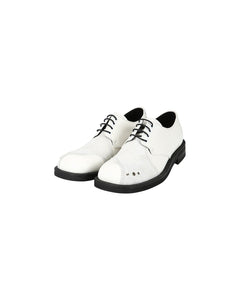 Andersson Bell LEUCHARS SQUARE TOE DERBY SHOES aaa345m(WHITE)