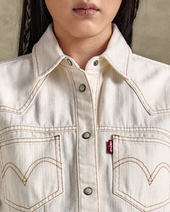 Andersson Bell LEVIS X ADSB CINCHED BLOUSE atb1217w(ECRU)