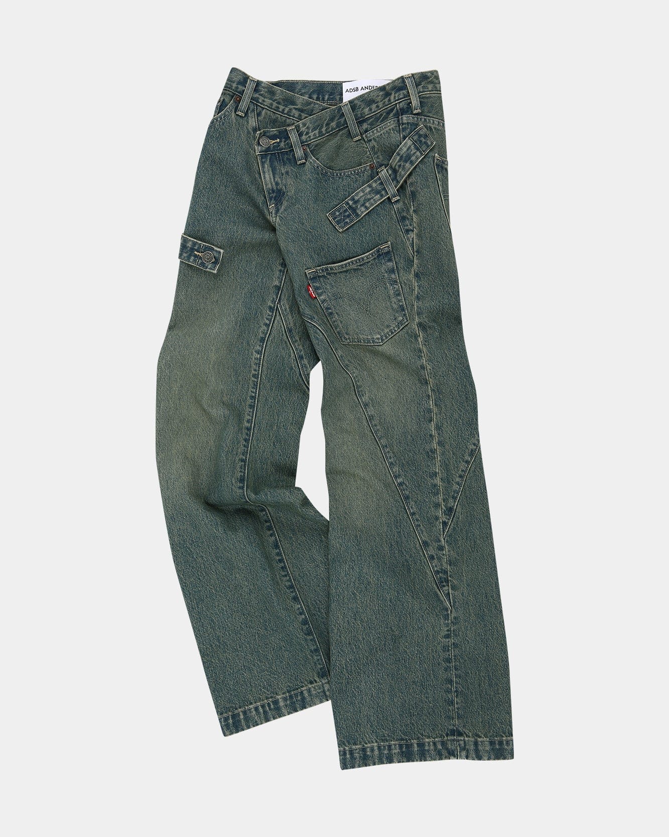 Andersson Bell LEVIS X ADSB OVERLAY JEAN apa779u(TINTED INDIGO)