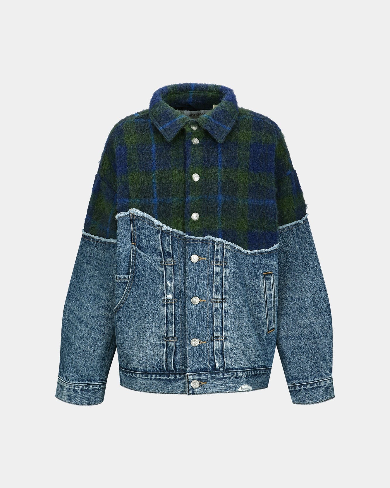 Andersson Bell LEVIS X ADSB SPLICED TRUCKER awa670u(INDIGO/GREEN)