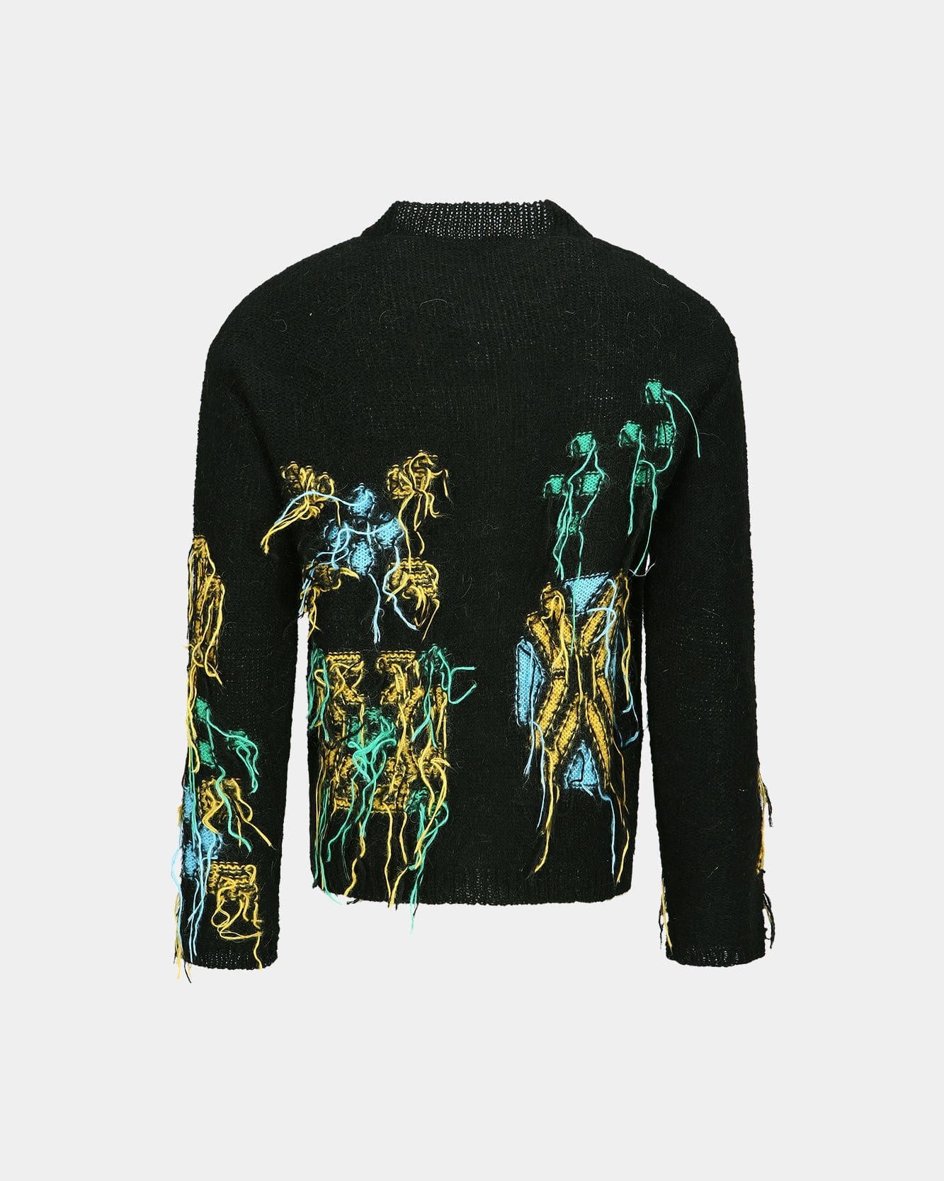 Andersson Bell MACARON INTARSIA CARDIGAN atb1069m(BLACK)