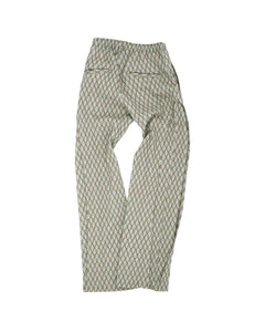 Andersson Bell MAKENI JACQUARD TRACK PANTS apa590m(BEIGE)