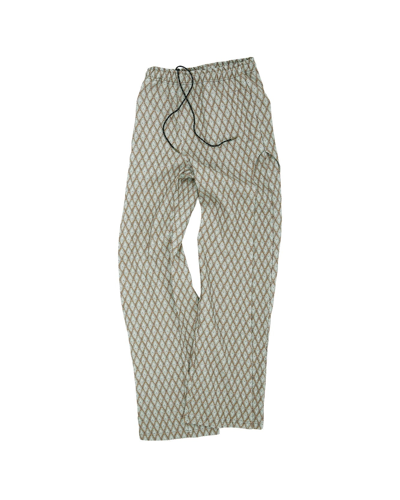 Andersson Bell MAKENI JACQUARD TRACK PANTS apa590m(BEIGE)