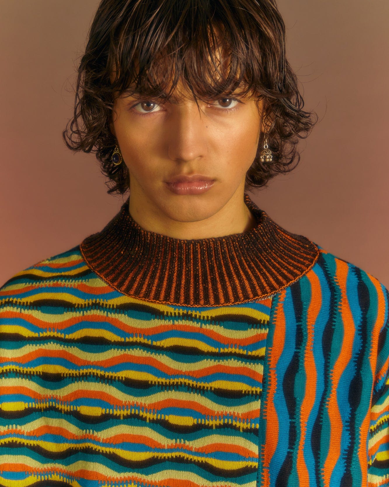 Andersson Bell MAMMOTH TURTLE-NECK SWEATER atb1032m(MULTI)