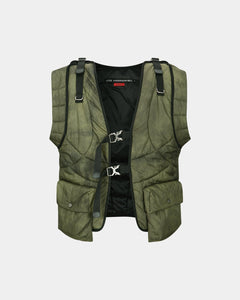 Andersson Bell MARBLE PADDED VEST awa648m(GREEN)