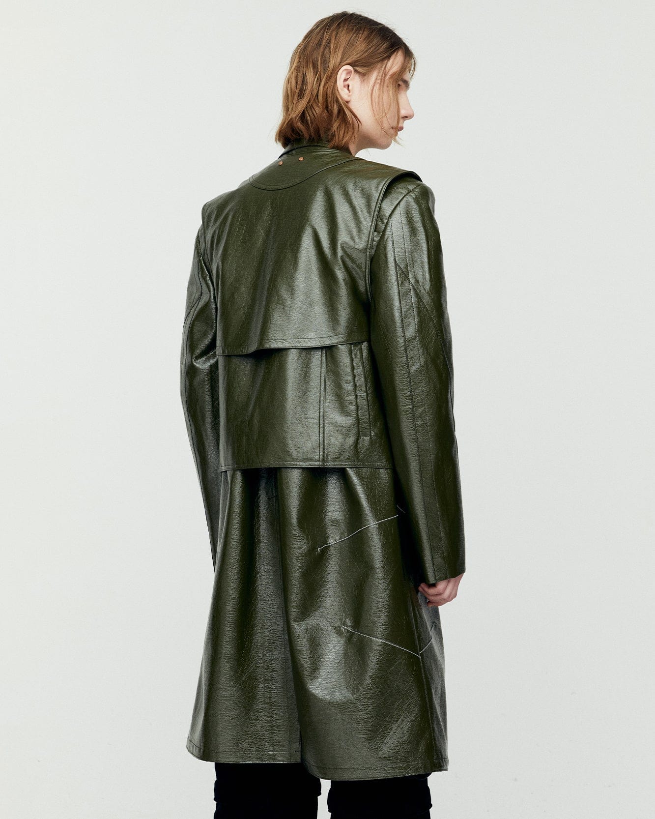 Andersson Bell MAUER SINGLE COAT awa637m(KHAKI)