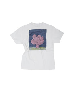 Andersson Bell (MEN) (ESSENTIAL) UNISEX NEW AB PRINT T-SHIRTS atb897u(WHITE)