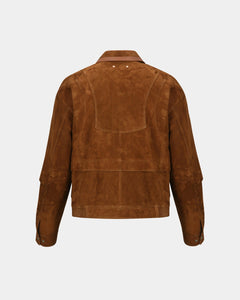 Andersson Bell MIKOOS SUEDE BOMBER JACKET awa673m(BROWN)