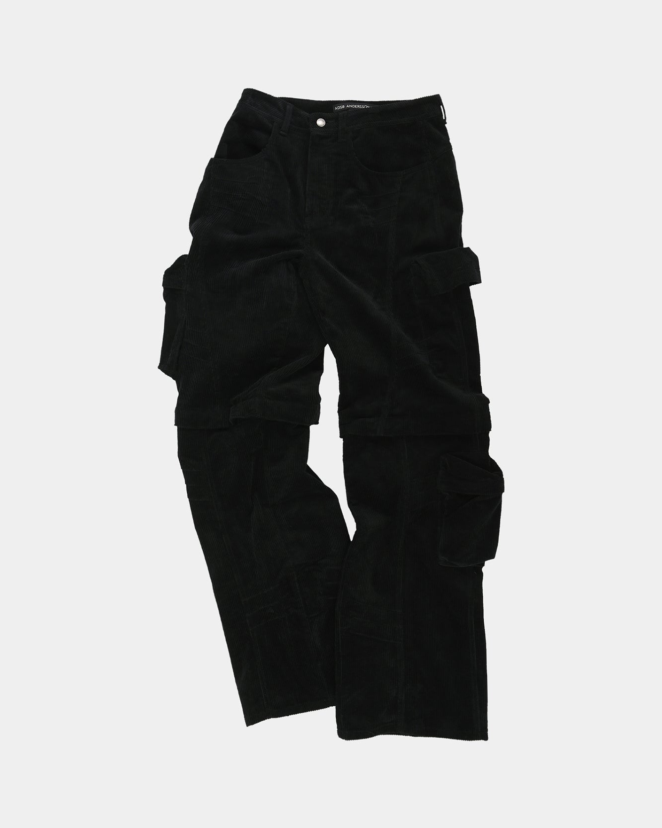 MILANO CORDUROY CARGO PANTS apa751m(BLACK) – Andersson Bell