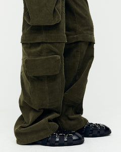 Andersson Bell MILANO CORDUROY CARGO PANTS apa751m(KHAKI)