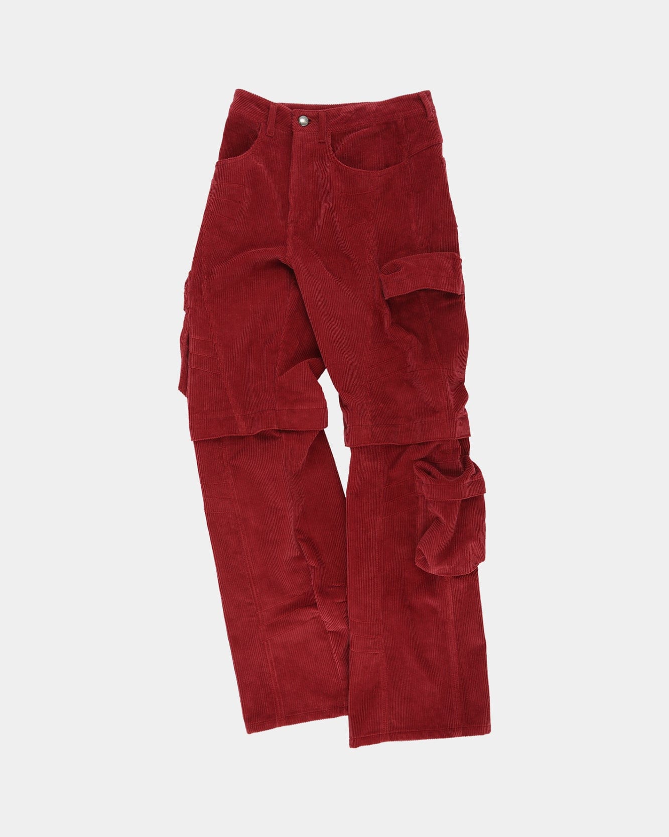 Andersson Bell MILANO CORDUROY CARGO PANTS apa751m(RED)