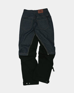 Andersson Bell MILLY DETACHABLE CARPENTER JEANS apa691m(INDIGO / BLACK)