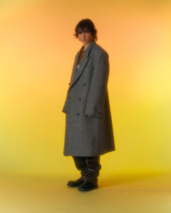 Andersson Bell MORIENS DOUBLE BREASTED COAT awa567m(GREY)