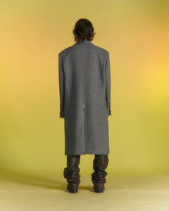 Andersson Bell MORIENS DOUBLE BREASTED COAT awa567m(GREY)