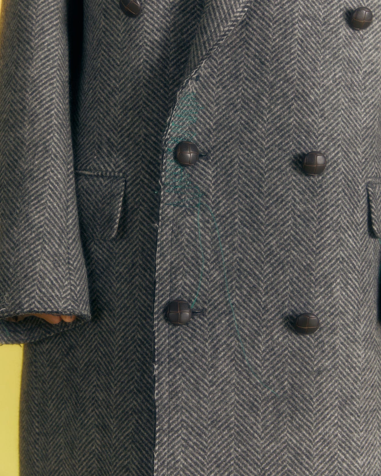 Andersson Bell MORIENS DOUBLE BREASTED COAT awa567m(GREY)